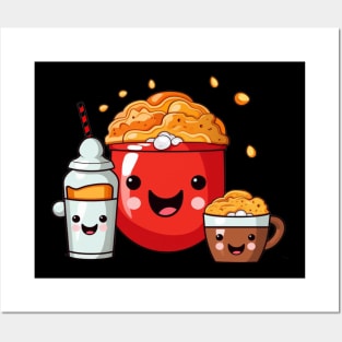 Kawaii  junk food T-Shirt cute  funny Posters and Art